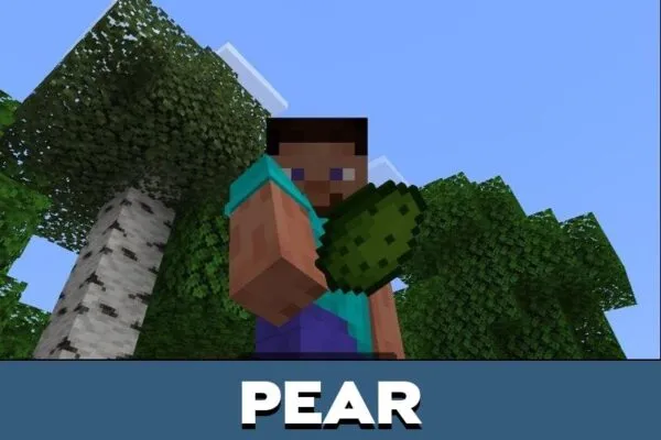 Pear from Crunch Mod for Minecraft PE