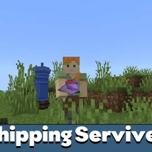 Shipping Services Mod for Minecraft PE