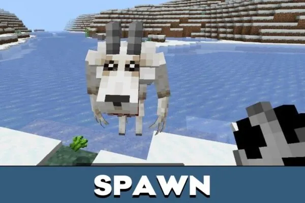 Spawn from Goat Mans Brother Mod for Minecraft PE