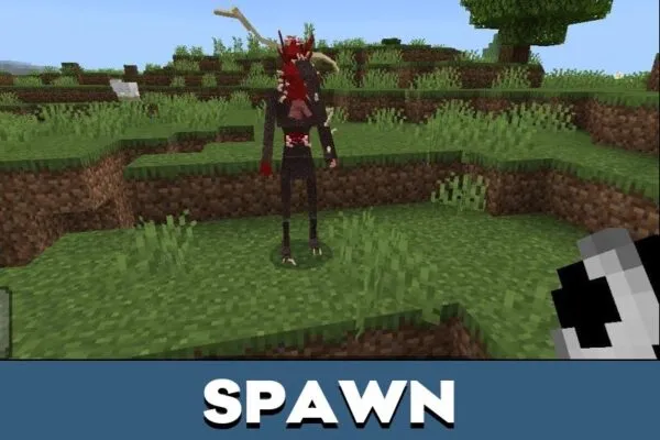 Spawn from Skinstalker Mod for Minecraft PE