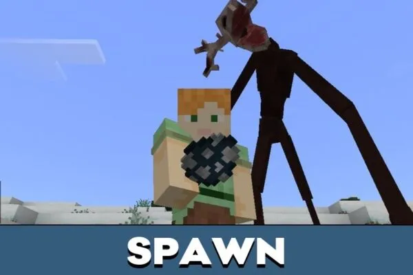 Spawn from Skinwalker Mod for Minecraft PE