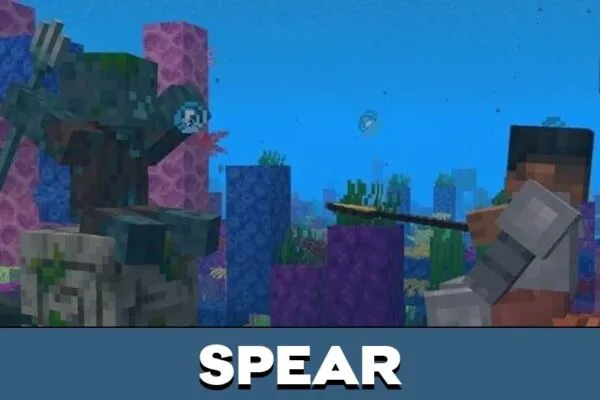 Spear from Minecraft PE 1.21