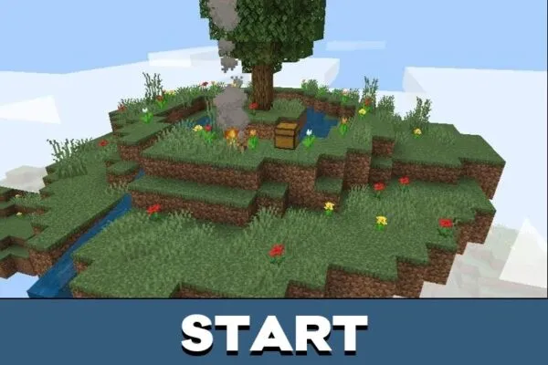 Start from Monster Islands Map for Minecraft PE