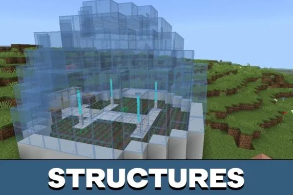 Structures from Craftpunk Mod for Minecraft PE