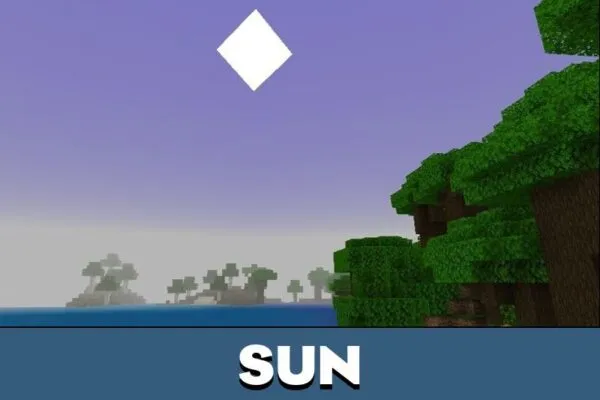 Sun from ADS Shader for Minecraft PE
