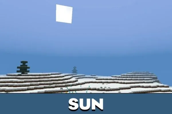 Sun from Xiao Sakura Shader for Minecraft PE