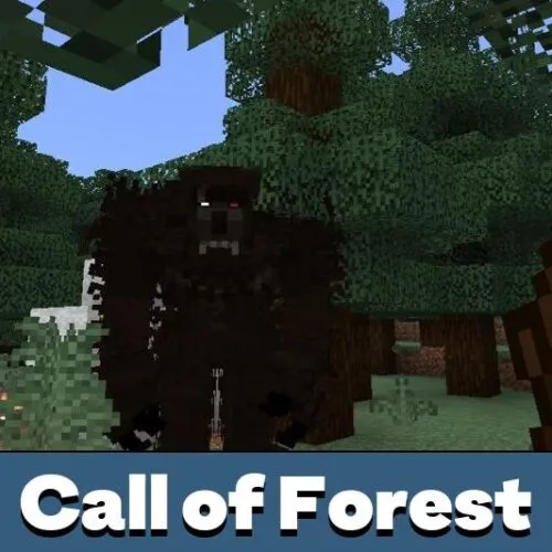 The Call of the Forest Mod for Minecraft PE