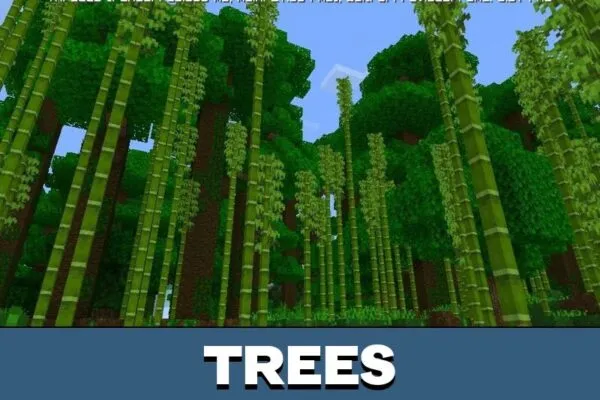 Trees from Helium Texture Pack for Minecraft PE