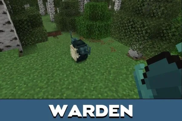 Warden from Train Your Dragon Mod for Minecraft PE