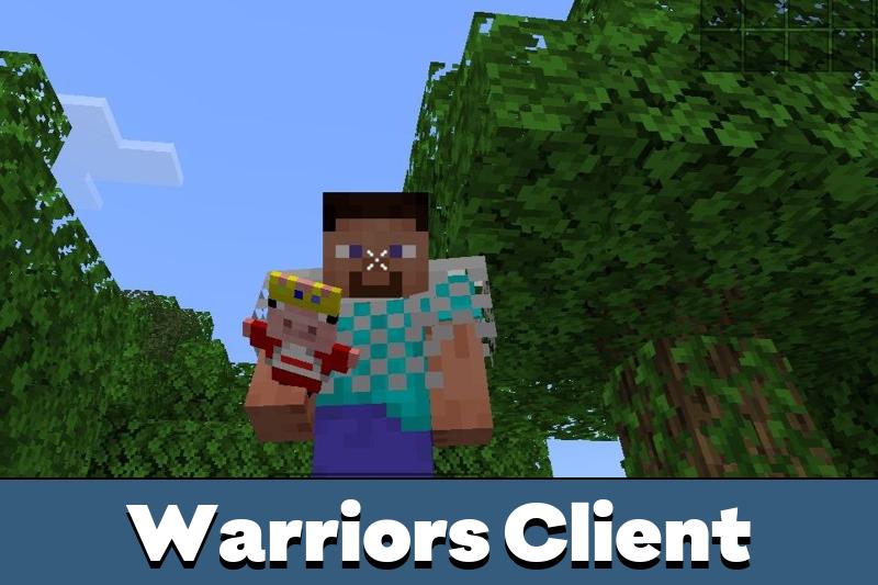 Download Warriors Client Texture Pack for Minecraft Bedrock