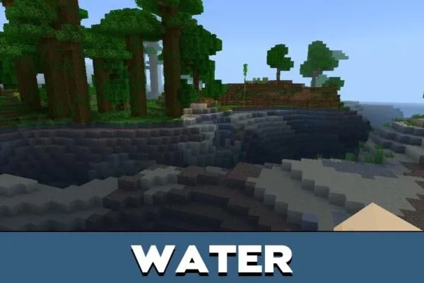 Water from Xiao Sakura Shader for Minecraft PE