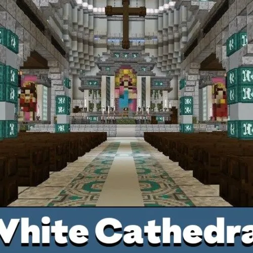 White Cathedral Map for Minecraft PE