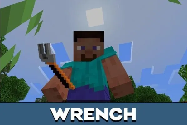 Wrench from Nascar Mod for Minecraft PE
