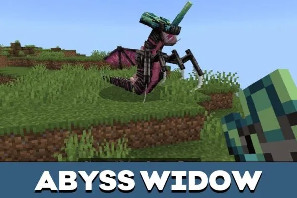 Abyss Widow from Rise of Horror Mod for Minecraft PE