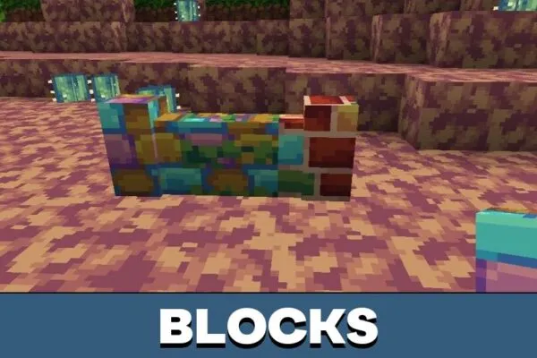 Blocks from Circus Texture Pack for Minecraft PE