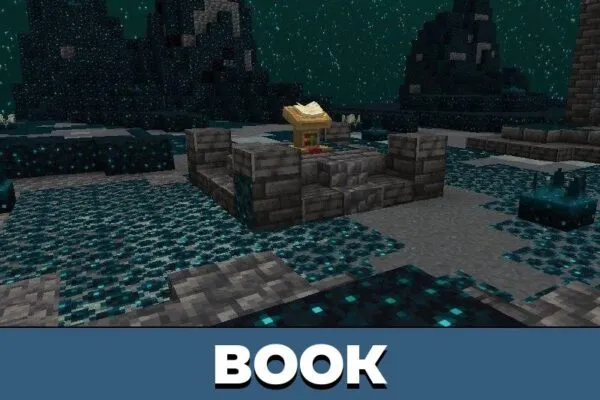 Book from Warden Parkour Map for Minecraft PE