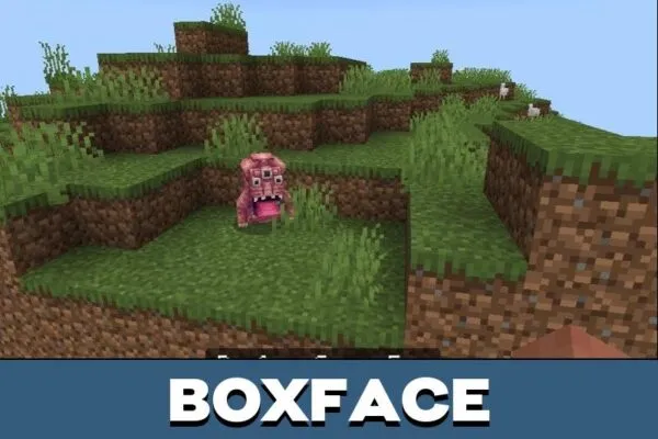 Boxface from Rise of Horror Mod for Minecraft PE