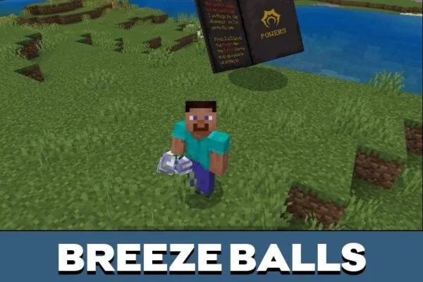 Breeze Balls from Monster Food Mod for Minecraft PE