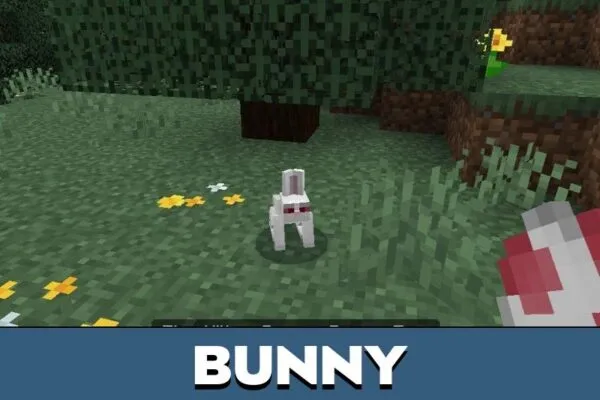 Bunny from Alfa and Beta Legacy Mod for Minecraft PE