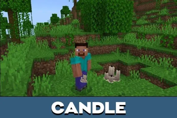 Candle from Horror Creatures Mod for Minecraft PE