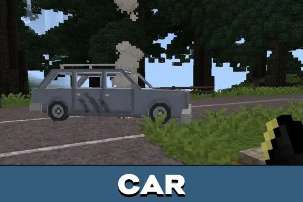 Car from Antlers Map for Minecraft PE