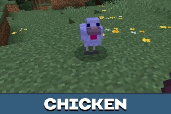 Chicken from Alfa and Beta Legacy Mod for Minecraft PE