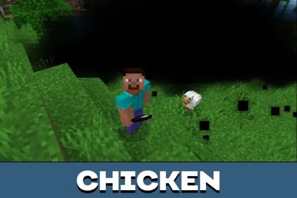 Chicken from Horror Creatures Mod for Minecraft PE