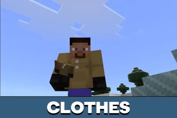 Clothes from Dexter Mod for Minecraft PE