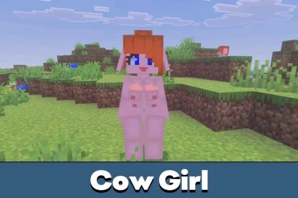Cow from Mod Girlfriend para Minecraft PE