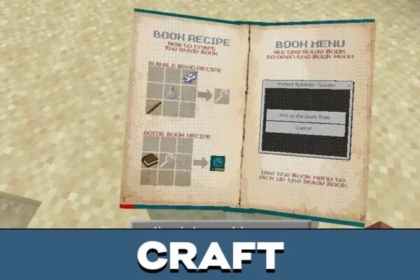 Craft from Potion Bubbles Mod for Minecraft PE