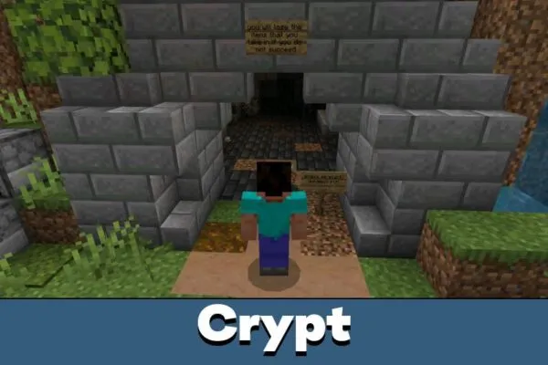 Crypt from Tinycraft Map for Minecraft Bedrock