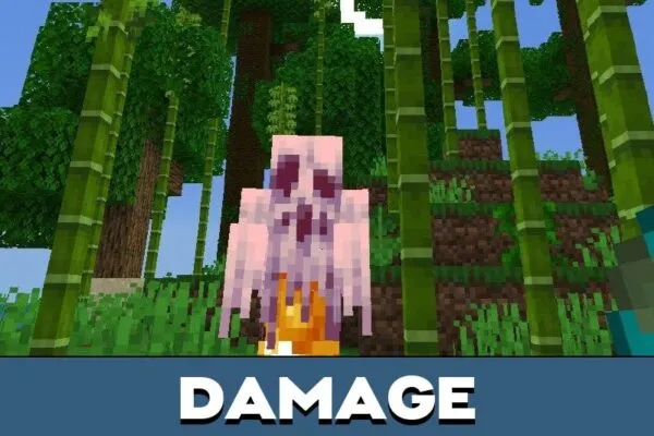 Damage from Wraiths Texture Pack for Minecraft PE