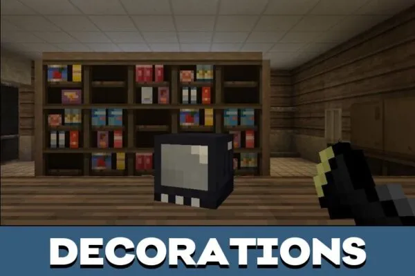 Decorations from Antlers Map for Minecraft PE