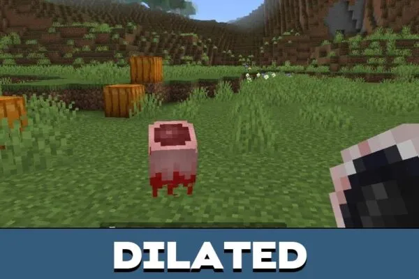 Dilatedfrom Demon Eye Mod for Minecraft PE