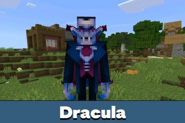 Dracula from Vampire Mod for Minecraft PE