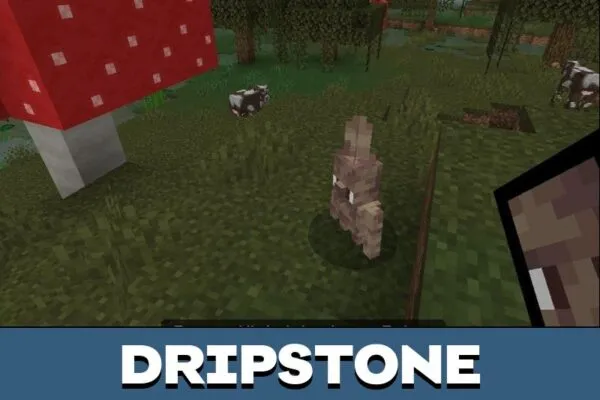 Dripstone Mini Golems Mod for Minecraft PE
