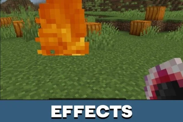 Effects from Demon Eye Mod for Minecraft PE