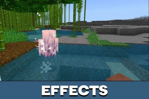 Effects from Wraiths Texture Pack for Minecraft PE