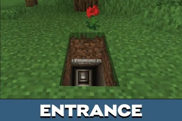 Entrance from Rolling Giant Mod for Minecraft PE