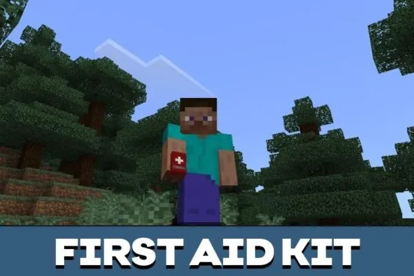 First Aid Kit from Crossbattle Mod for Minecraft PE