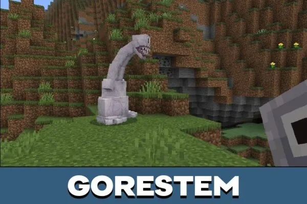 Gorestem from Rise of Horror Mod for Minecraft PE