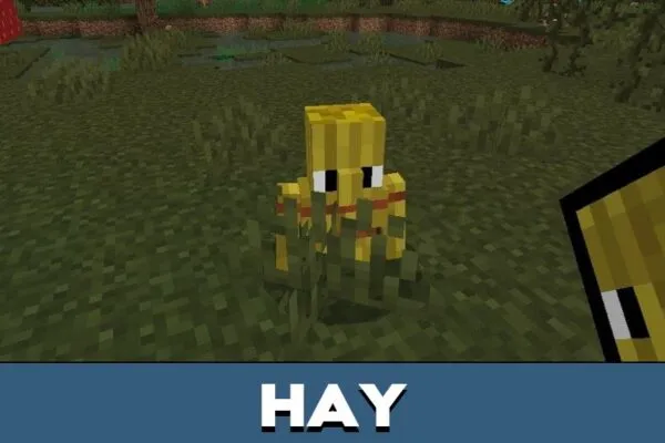 Hay Mini Golems Mod for Minecraft PE