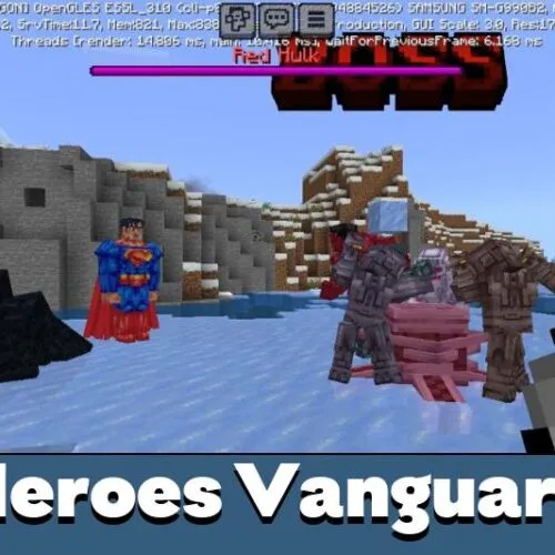 Heroes Vanguard Mod for Minecraft PE