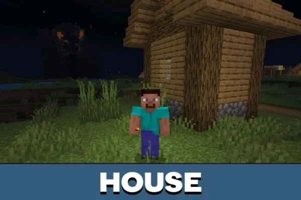 House from Dynamic Light Mod for Minecraft PE