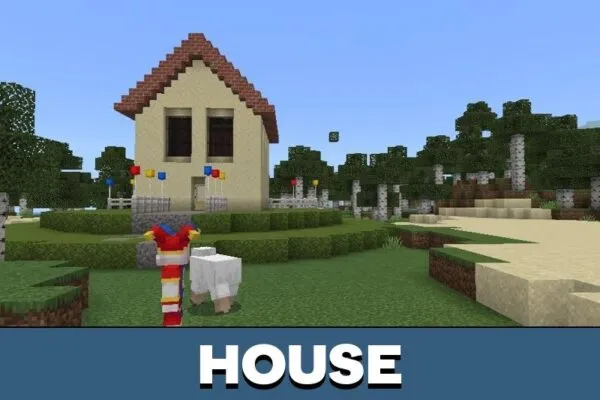 House from Horror Monsters Mod for Minecraft PE