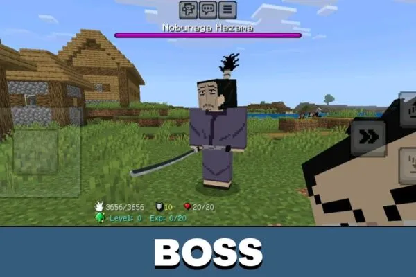 Boss from Game Hunter Mod for Minecraft PE