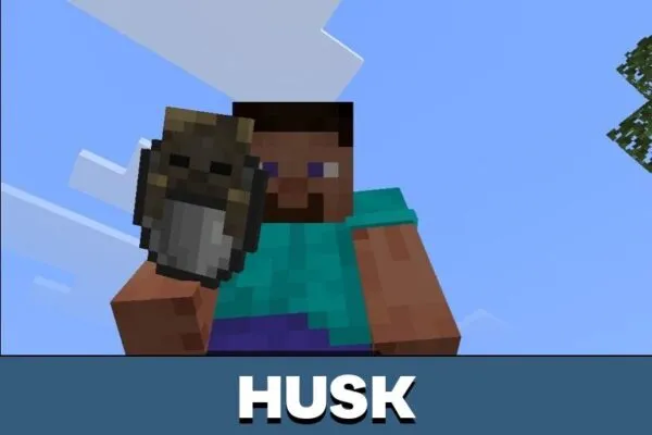 Husk from Buckets Mod for Minecraft PE