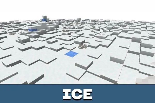 Ice from Do Not Go There Map for Minecraft PE