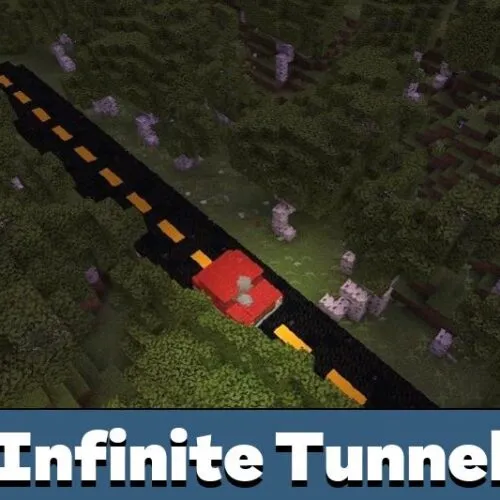 Infinite Tunnel Map for Minecraft PE