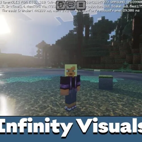 Infinity Visuals Texture Pack for Minecraft PE